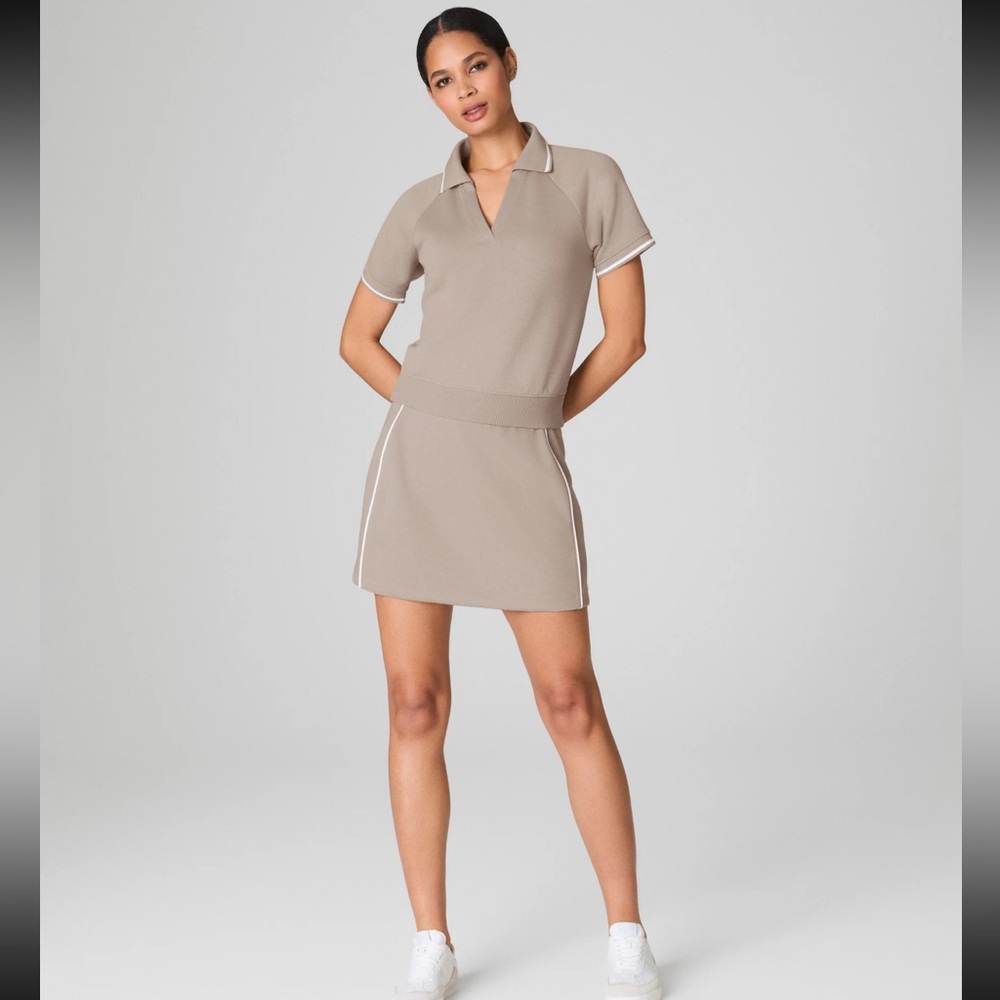 SPANX AirEssentials Pique Skort In Ashwood